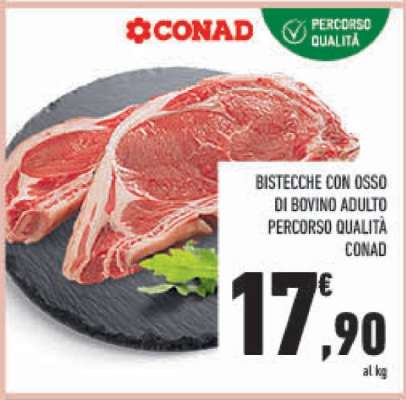 BISTECCHE CON OSSO DI BOVINO ADULTO