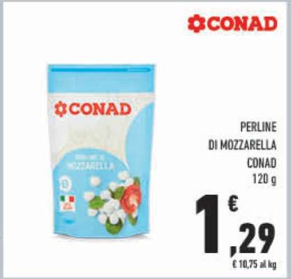 PERLINE DI MOZZARELLA CONAD