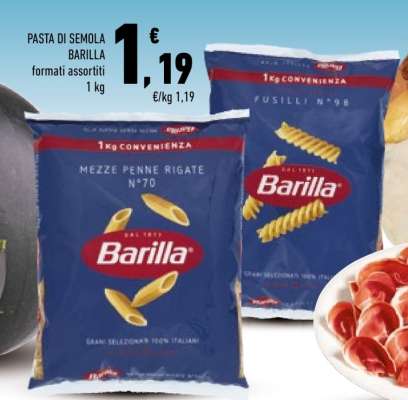 PASTA DI SEMOLA BARILLA