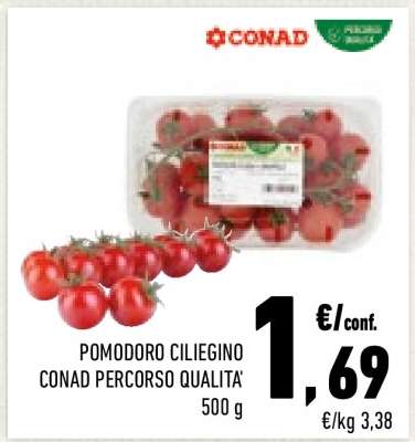 Pomodoro Ciliegino Conad Percorso Qualità