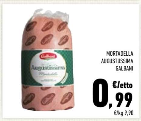 Mortadella Augustussima Galbani