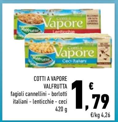 Cotti a Vapore Valfrutta