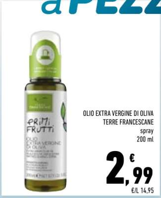 OLIO EXTRA VERGINE DI OLIVA TERRE FRANCESCANE