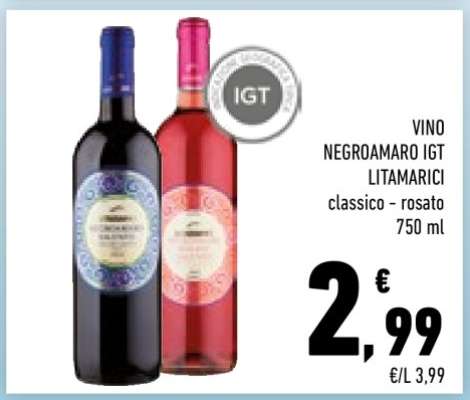 VINO NEGROAMARO IGT LITAMARICI