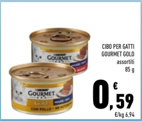 CIBO PER GATTI GOURMET GOLD