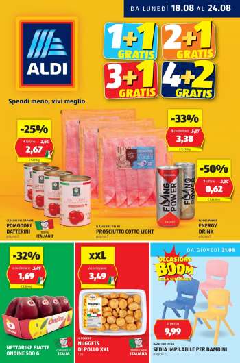 Volantino Aldi - 12/8/2025 - 18/8/2025.