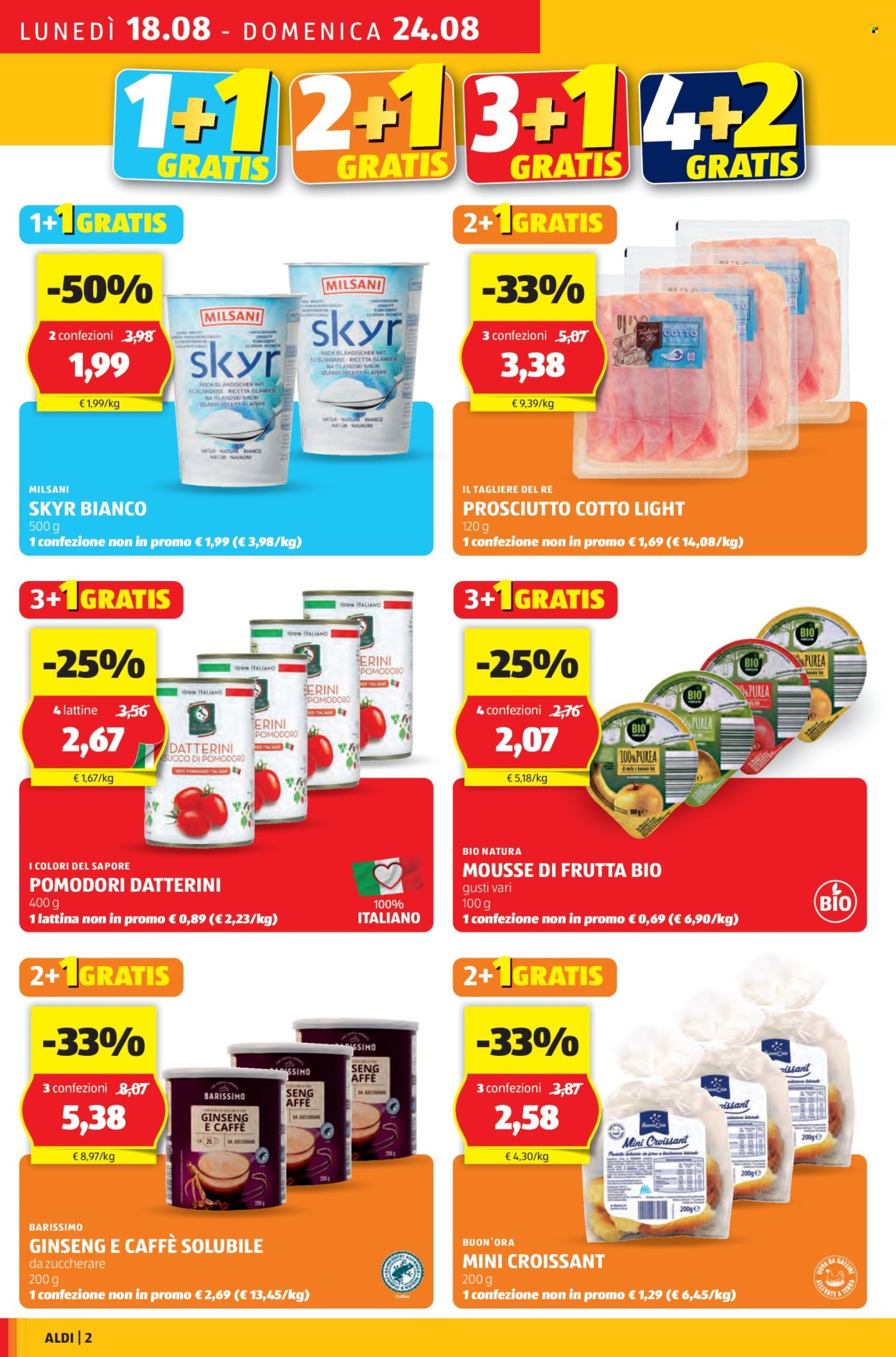 Volantino Aldi - 12/8/2025 - 18/8/2025. Pagina 2