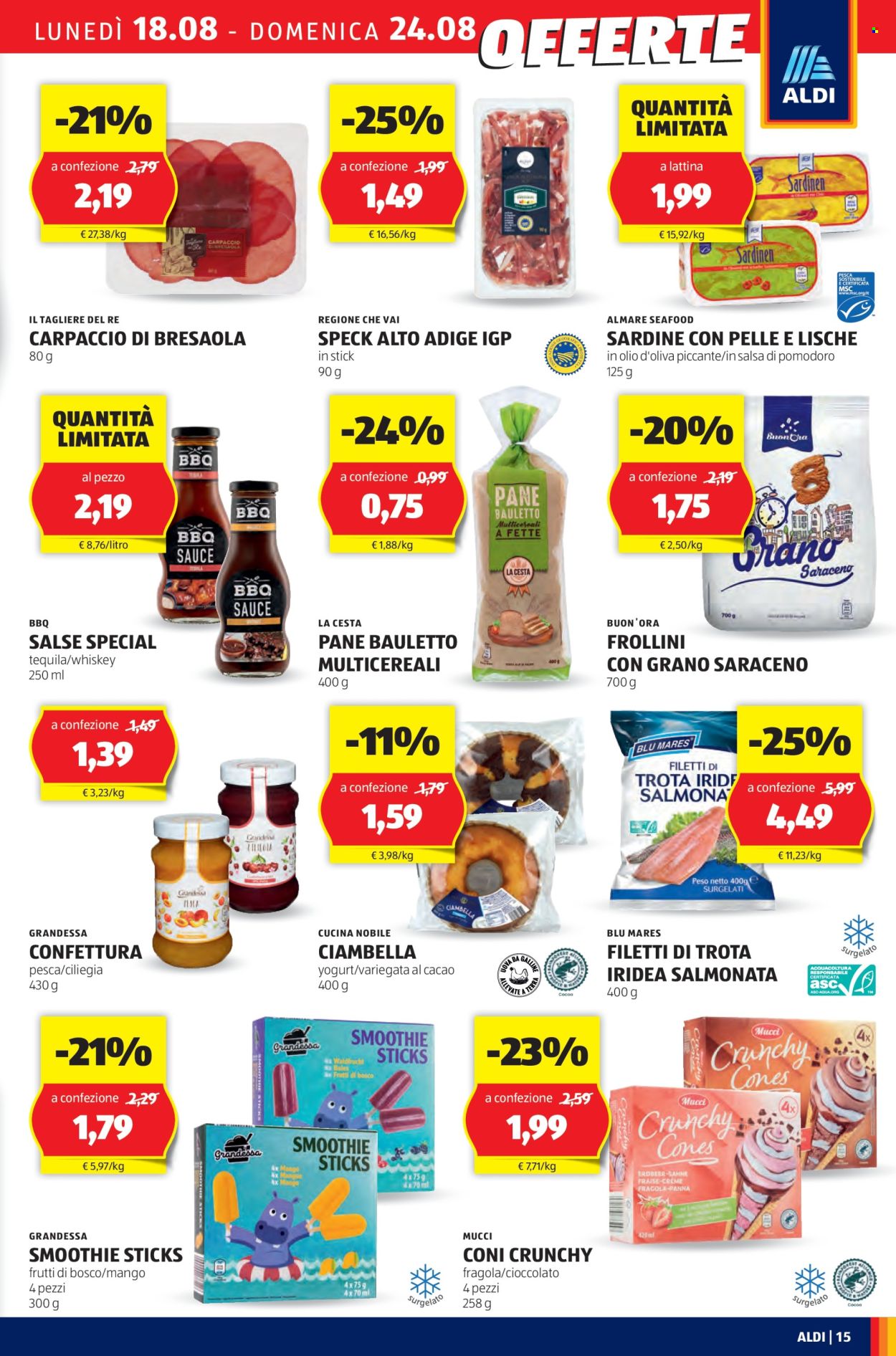 Volantino Aldi - 12/8/2025 - 18/8/2025. Pagina 15