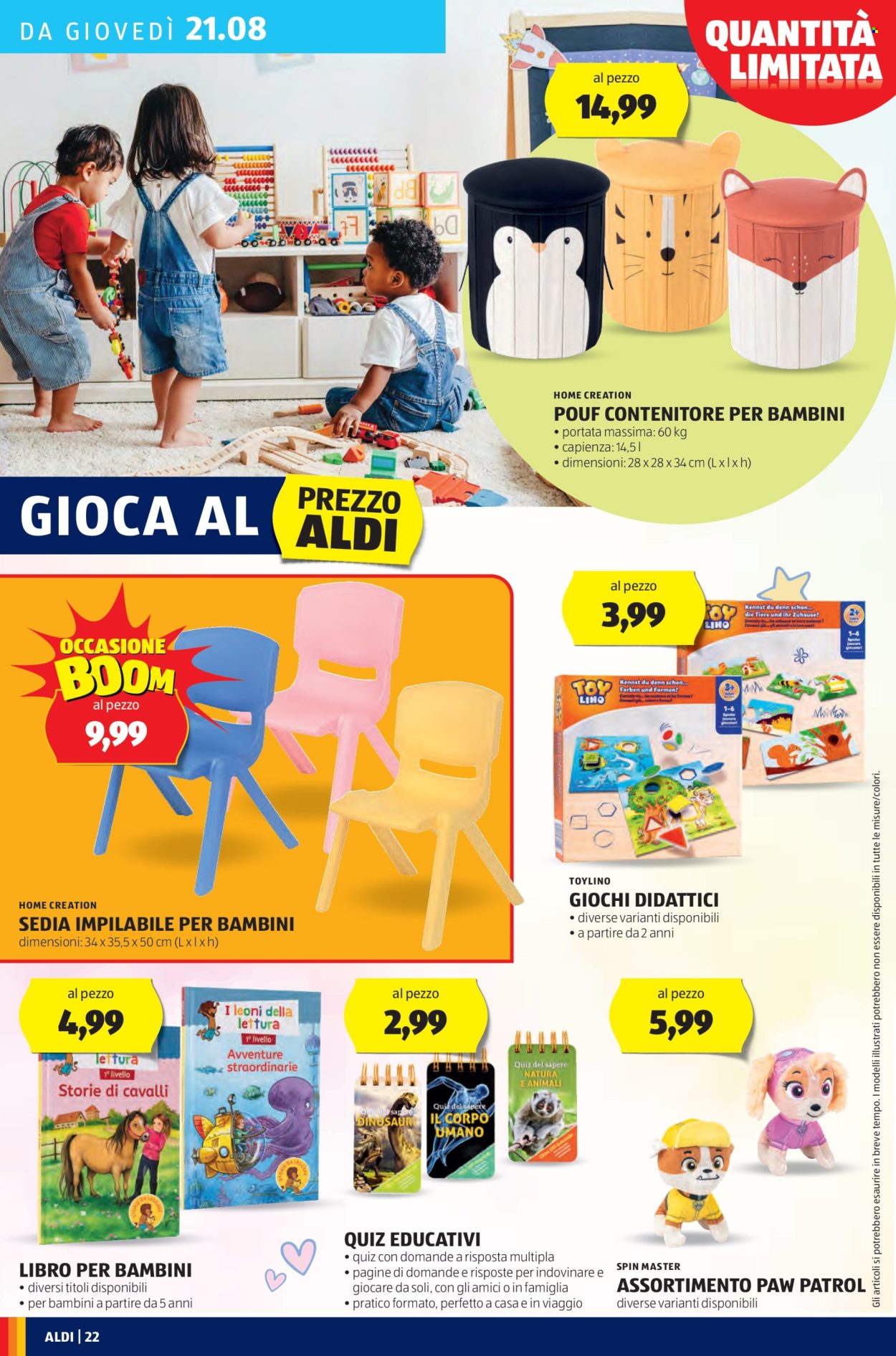 Volantino Aldi - 12/8/2025 - 18/8/2025. Pagina 22