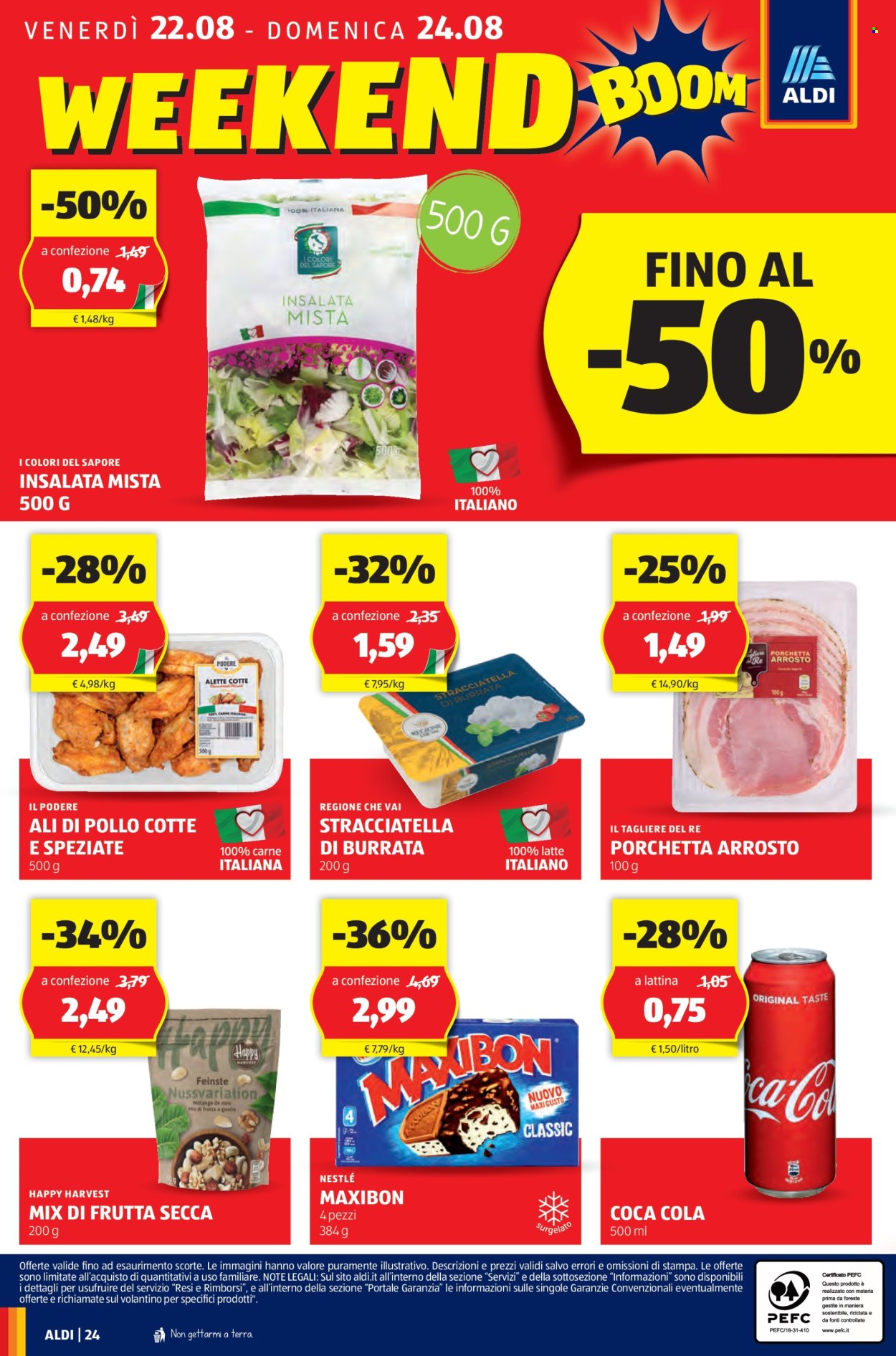 Volantino Aldi - 12/8/2025 - 18/8/2025. Pagina 24