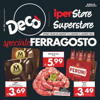 Volantino Deco - 12/8/2025 - 21/8/2025.