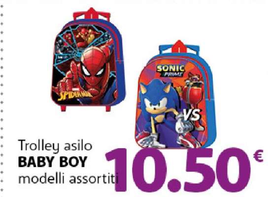 Trolley asilo BABY BOY
