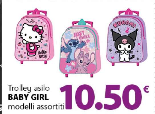 Trolley asilo BABY GIRL