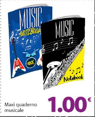 Maxi quaderno musicale
