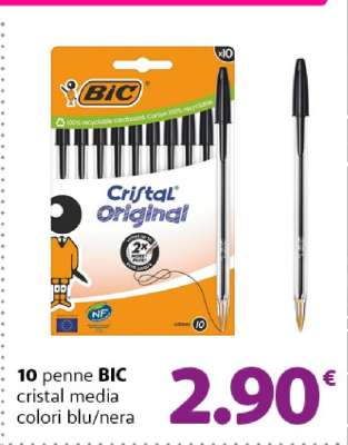 10 penne BIC