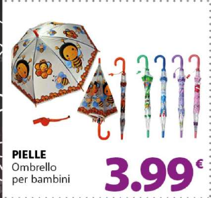 PIELLE Ombrello per bambini