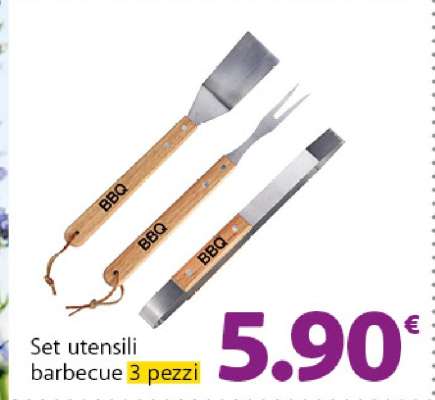 Set utensili barbecue