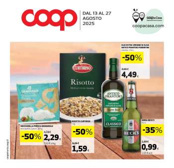 Volantino Coop - 13/8/2025 - 27/8/2025.