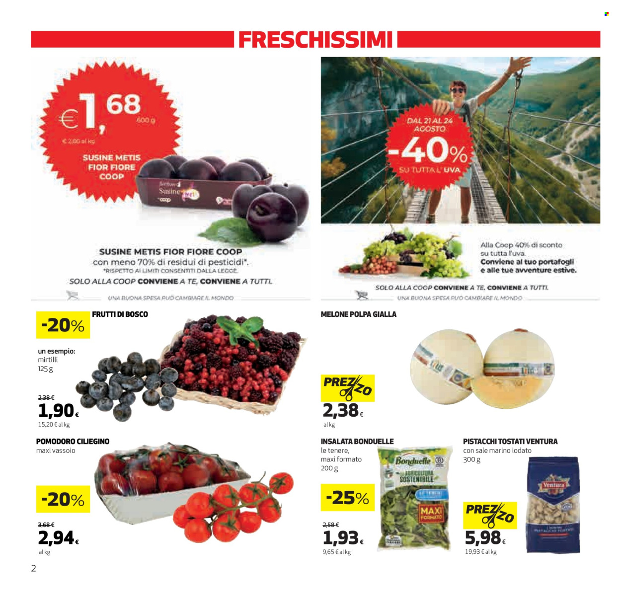 Volantino Coop - 13/8/2025 - 27/8/2025. Pagina 2