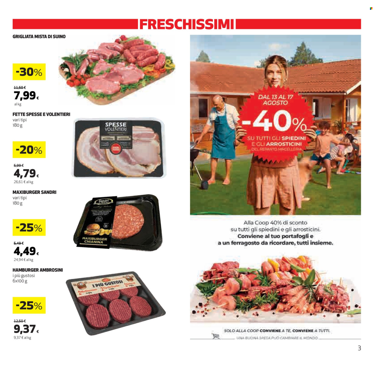 Volantino Coop - 13/8/2025 - 27/8/2025. Pagina 3