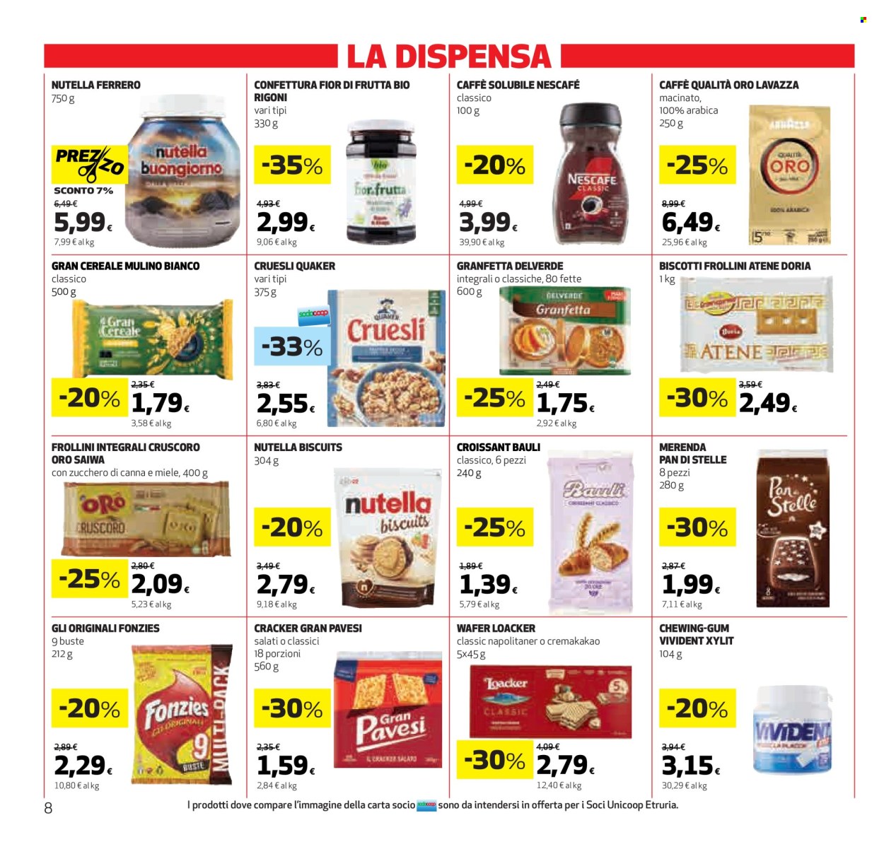 Volantino Coop - 13/8/2025 - 27/8/2025. Pagina 8