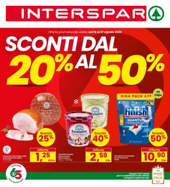 Volantino Interspar - 14/8/2025 - 27/8/2025.