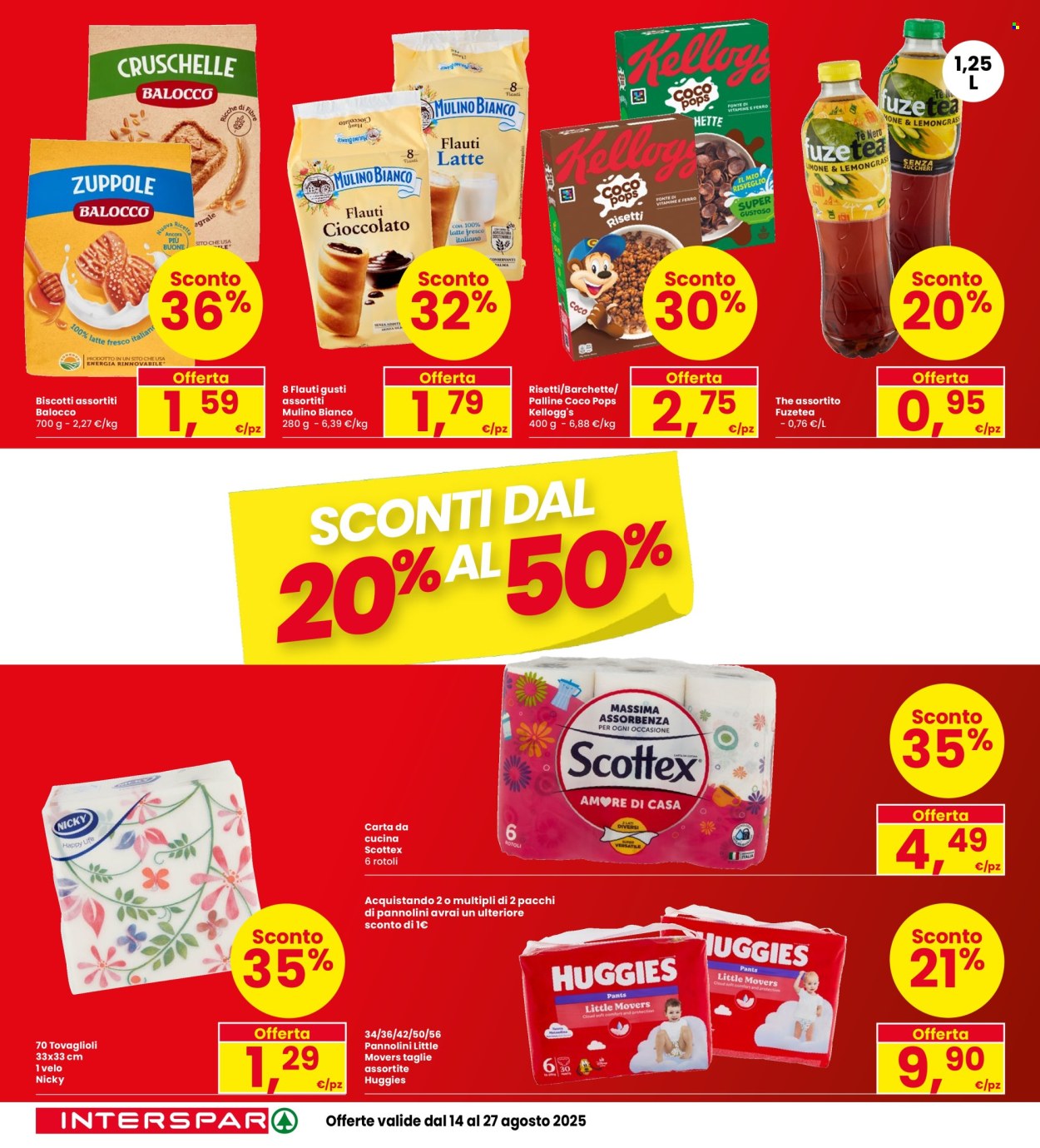 Volantino Interspar - 14/8/2025 - 27/8/2025. Pagina 4