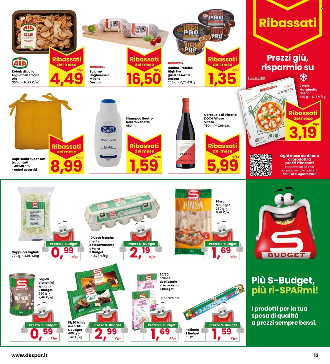 Volantino Interspar - 14/8/2025 - 27/8/2025. Pagina 13