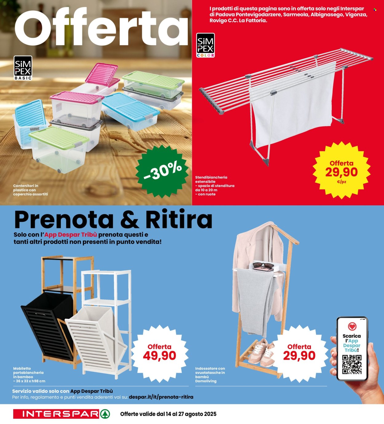 Volantino Interspar - 14/8/2025 - 27/8/2025. Pagina 30