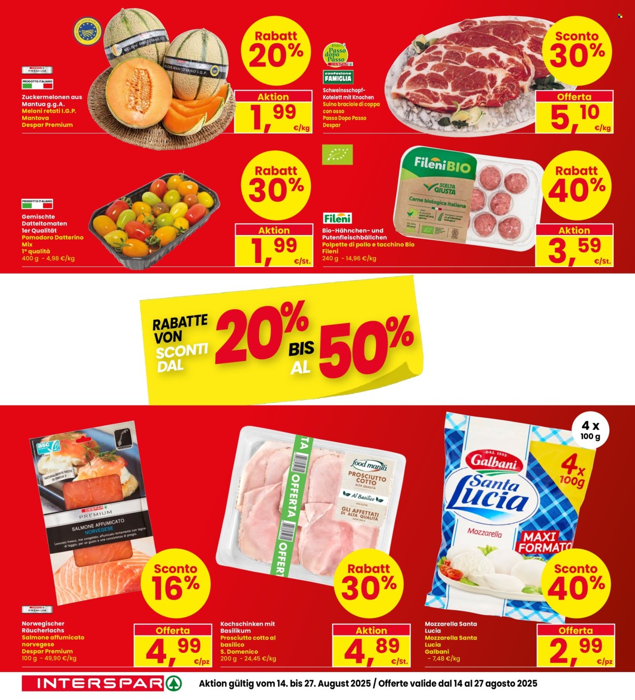 Volantino Interspar - 14/8/2025 - 27/8/2025. Pagina 2