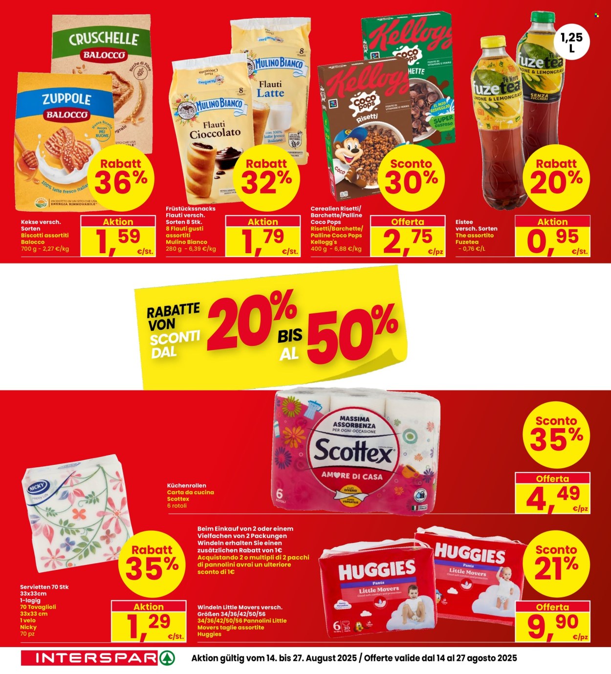 Volantino Interspar - 14/8/2025 - 27/8/2025. Pagina 4
