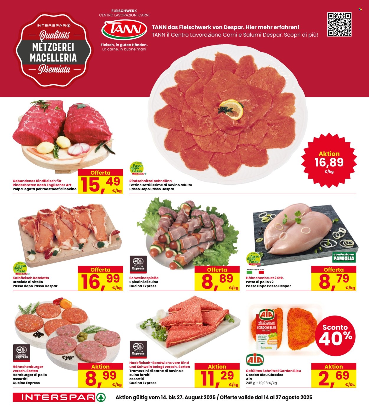 Volantino Interspar - 14/8/2025 - 27/8/2025. Pagina 8