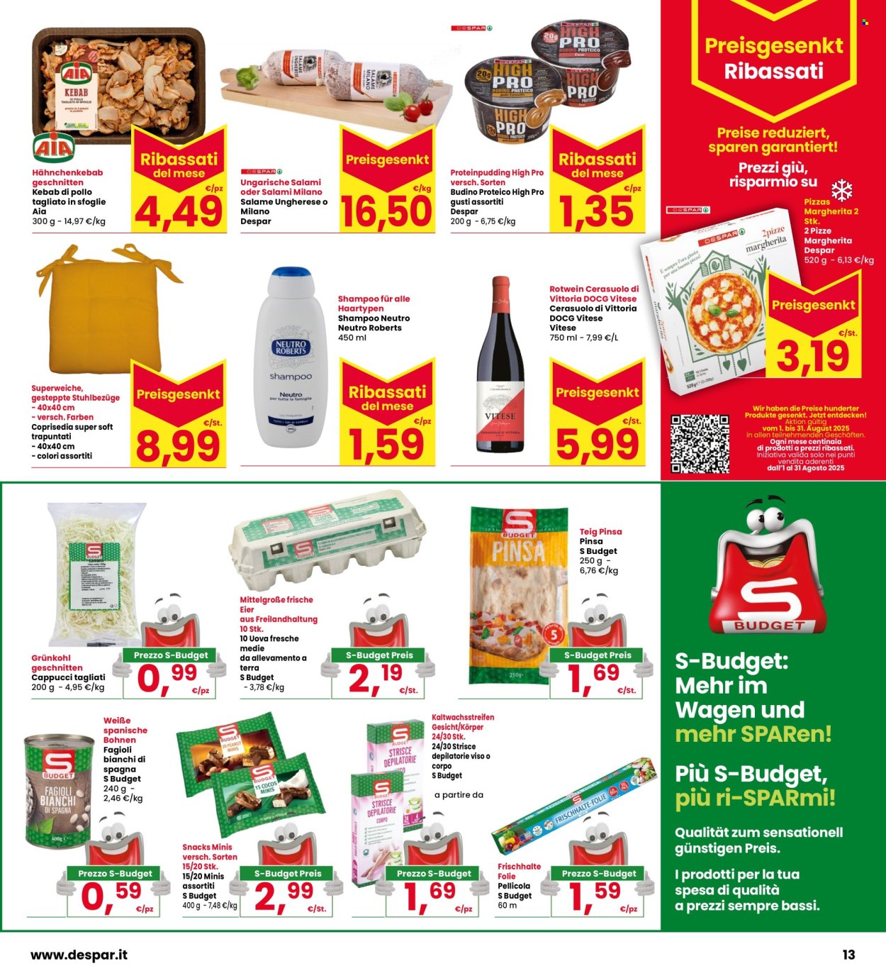 Volantino Interspar - 14/8/2025 - 27/8/2025. Pagina 13