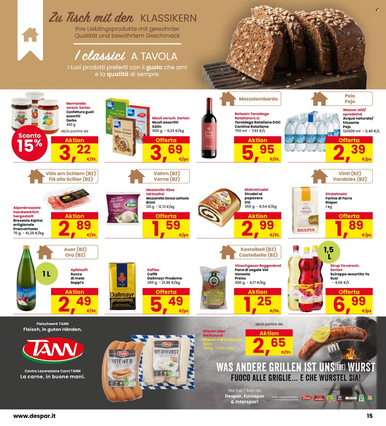 Volantino Interspar - 14/8/2025 - 27/8/2025. Pagina 15