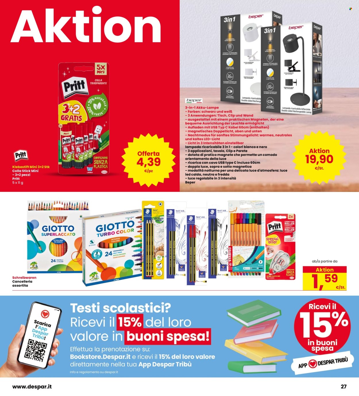 Volantino Interspar - 14/8/2025 - 27/8/2025. Pagina 27