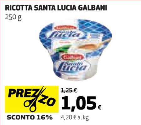 RICOTTA SANTA LUCIA GALBANI