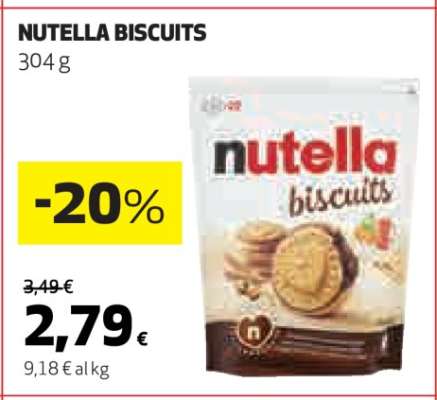 NUTELLA BISCUITS