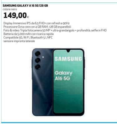 SAMSUNG GALAXY A16 5G 128 GB