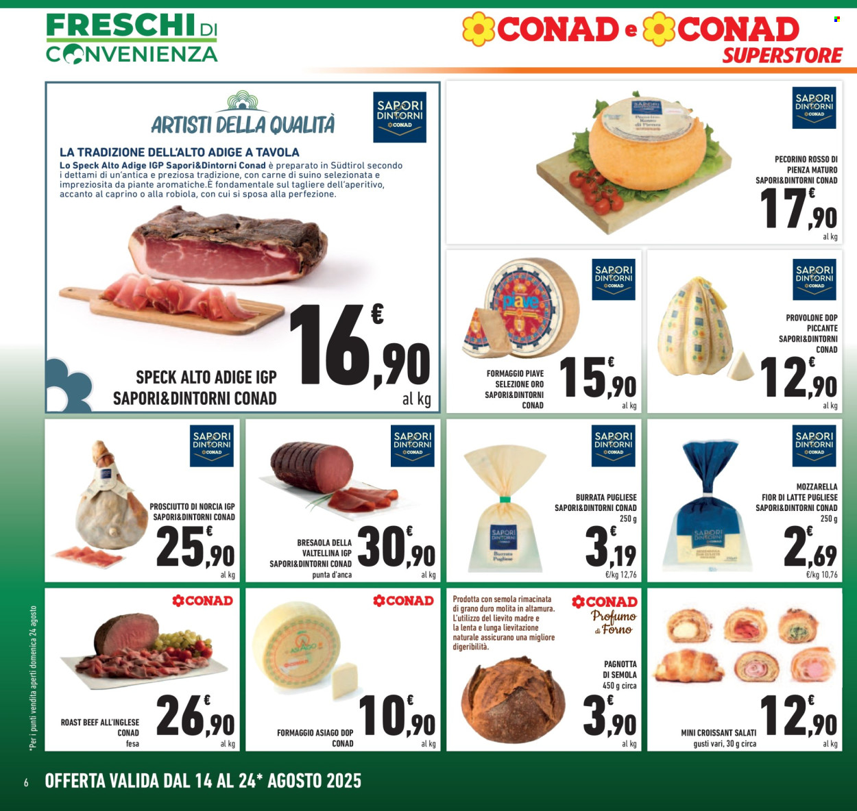 Volantino Conad Superstore - 14/8/2025 - 24/8/2025. Pagina 6
