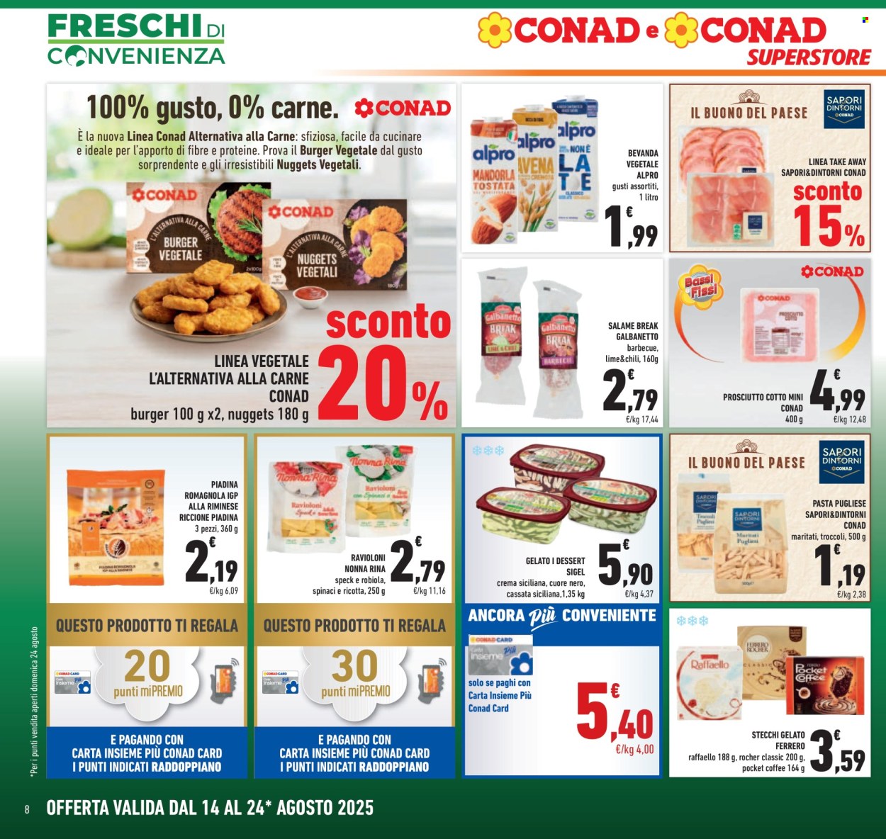 Volantino Conad Superstore - 14/8/2025 - 24/8/2025. Pagina 8