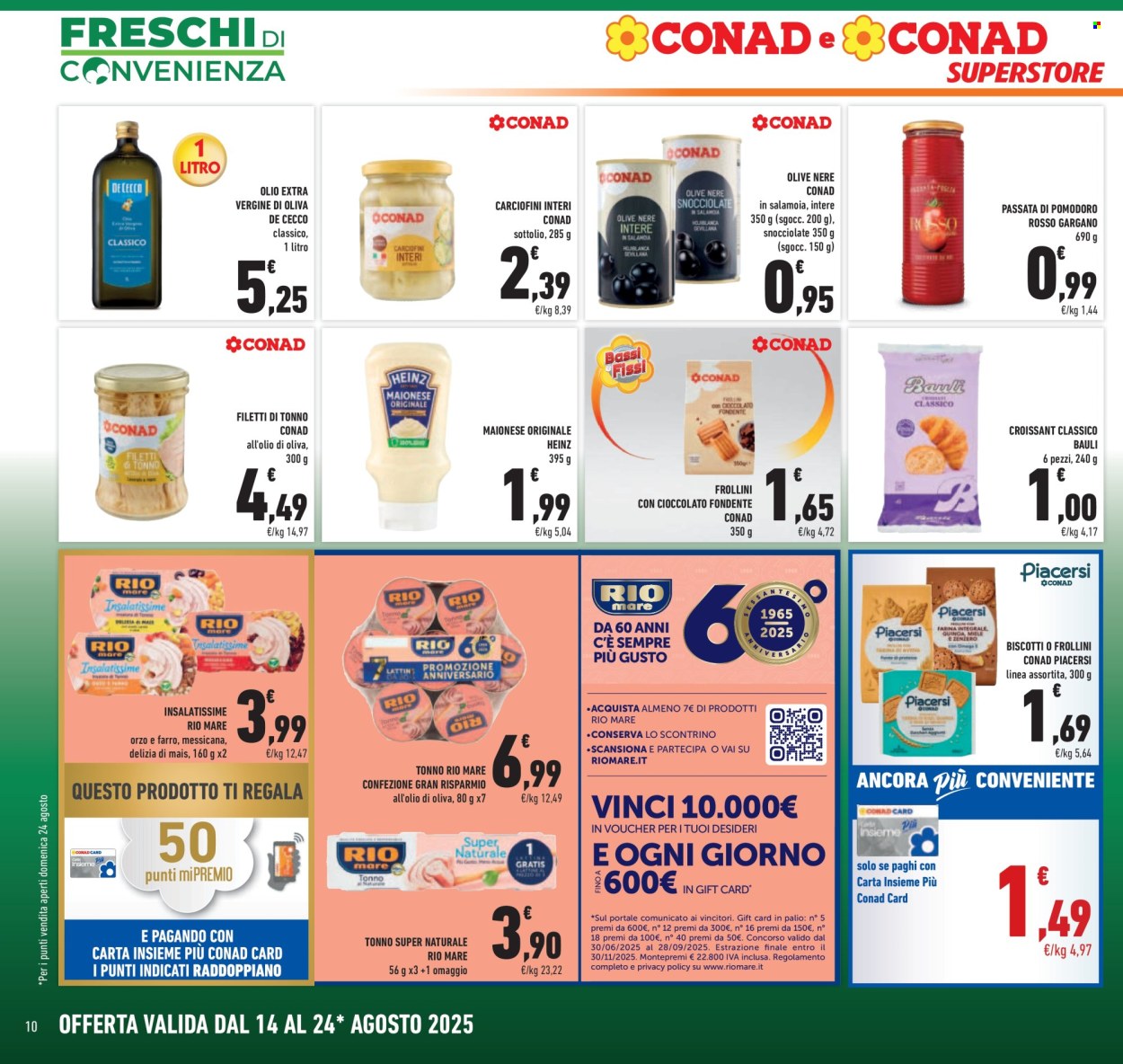 Volantino Conad Superstore - 14/8/2025 - 24/8/2025. Pagina 10