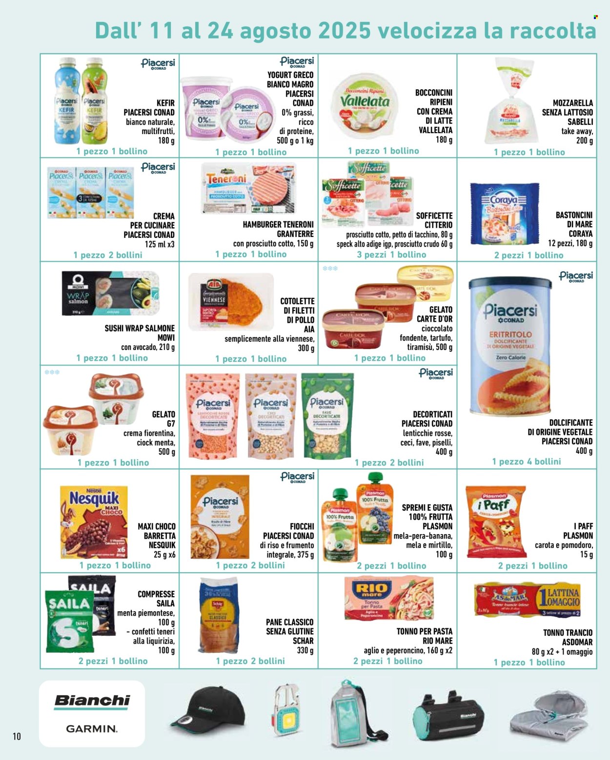 Volantino Conad City - 14/8/2025 - 21/8/2025. Pagina 10