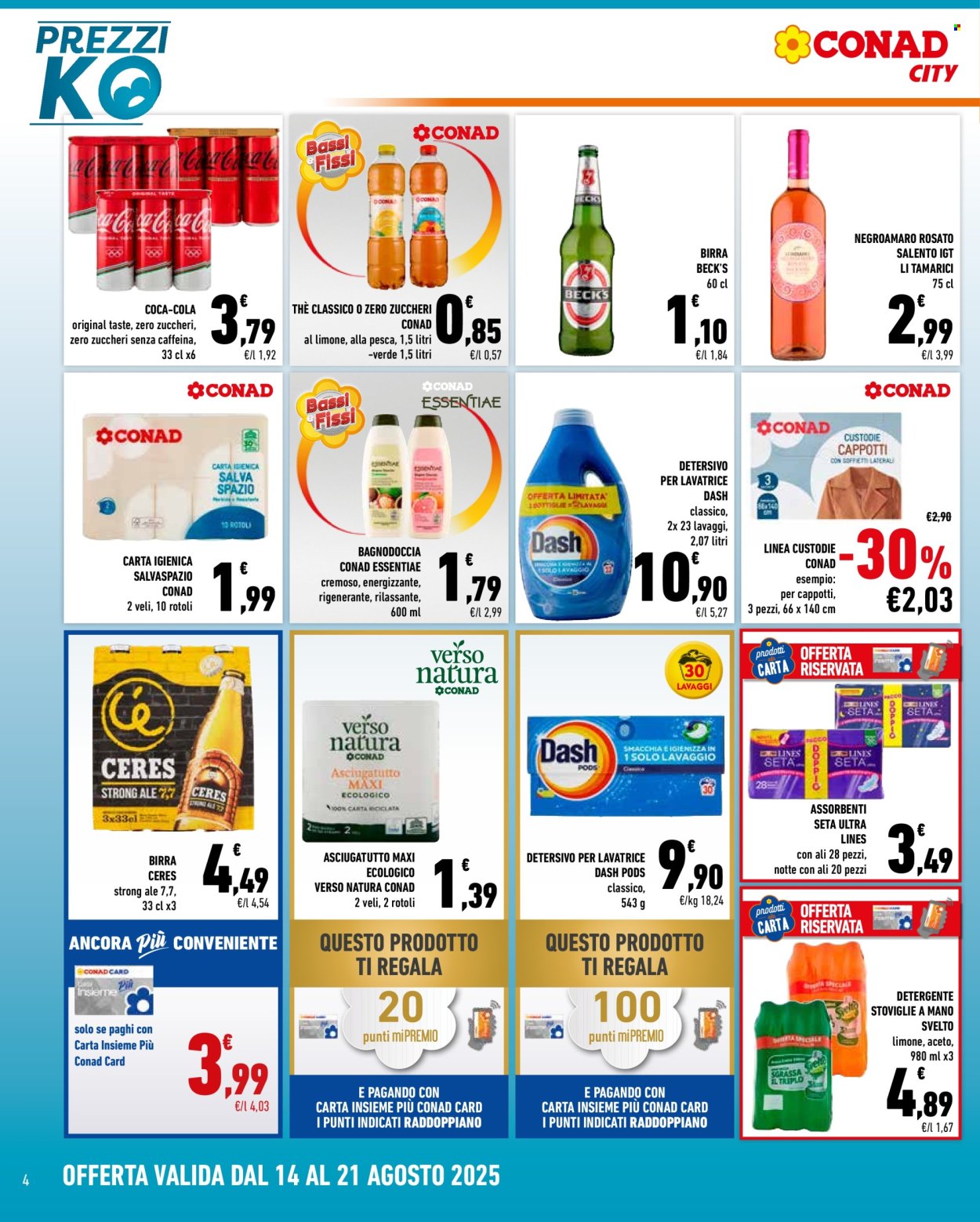 Volantino Conad City - 14/8/2025 - 21/8/2025. Pagina 4