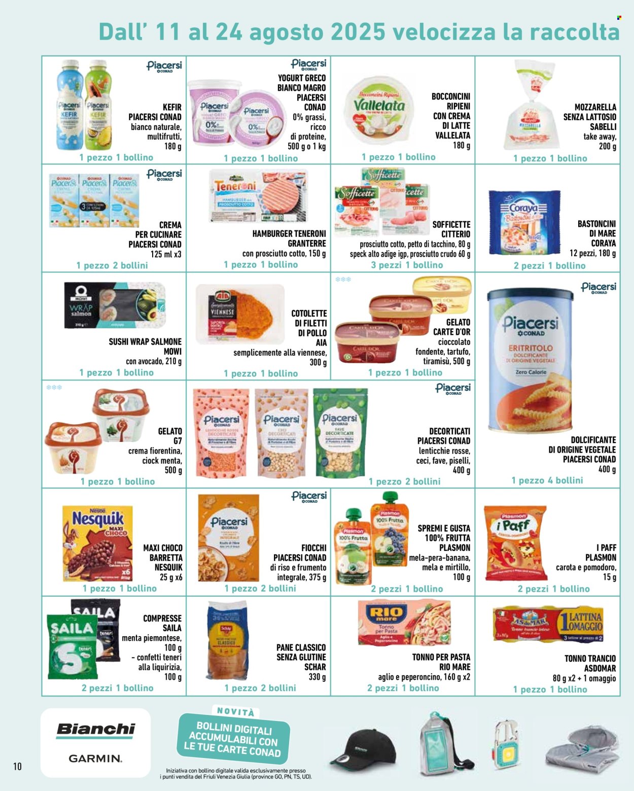 Volantino Conad City - 14/8/2025 - 21/8/2025. Pagina 10