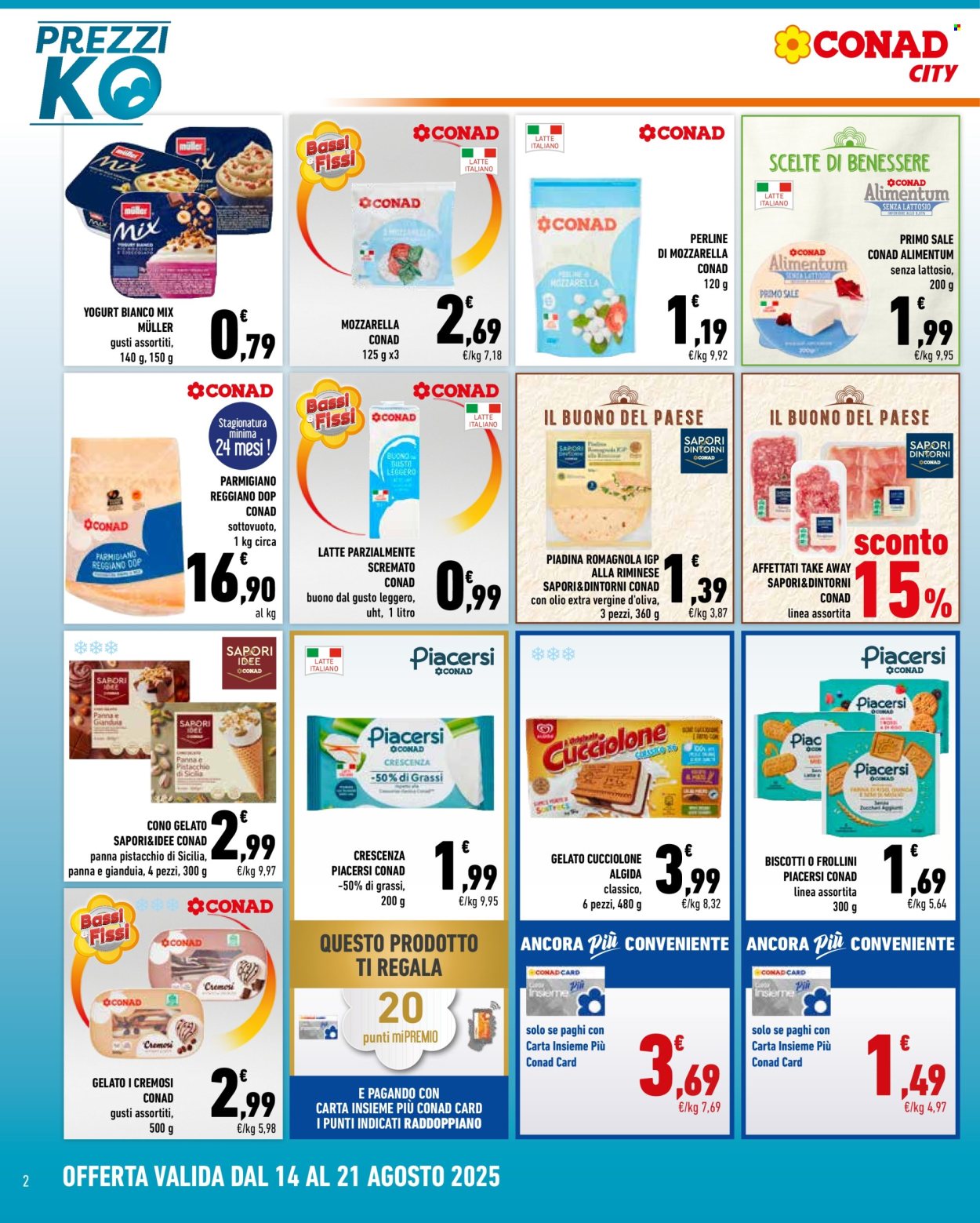 Volantino Conad City - 14/8/2025 - 21/8/2025. Pagina 2