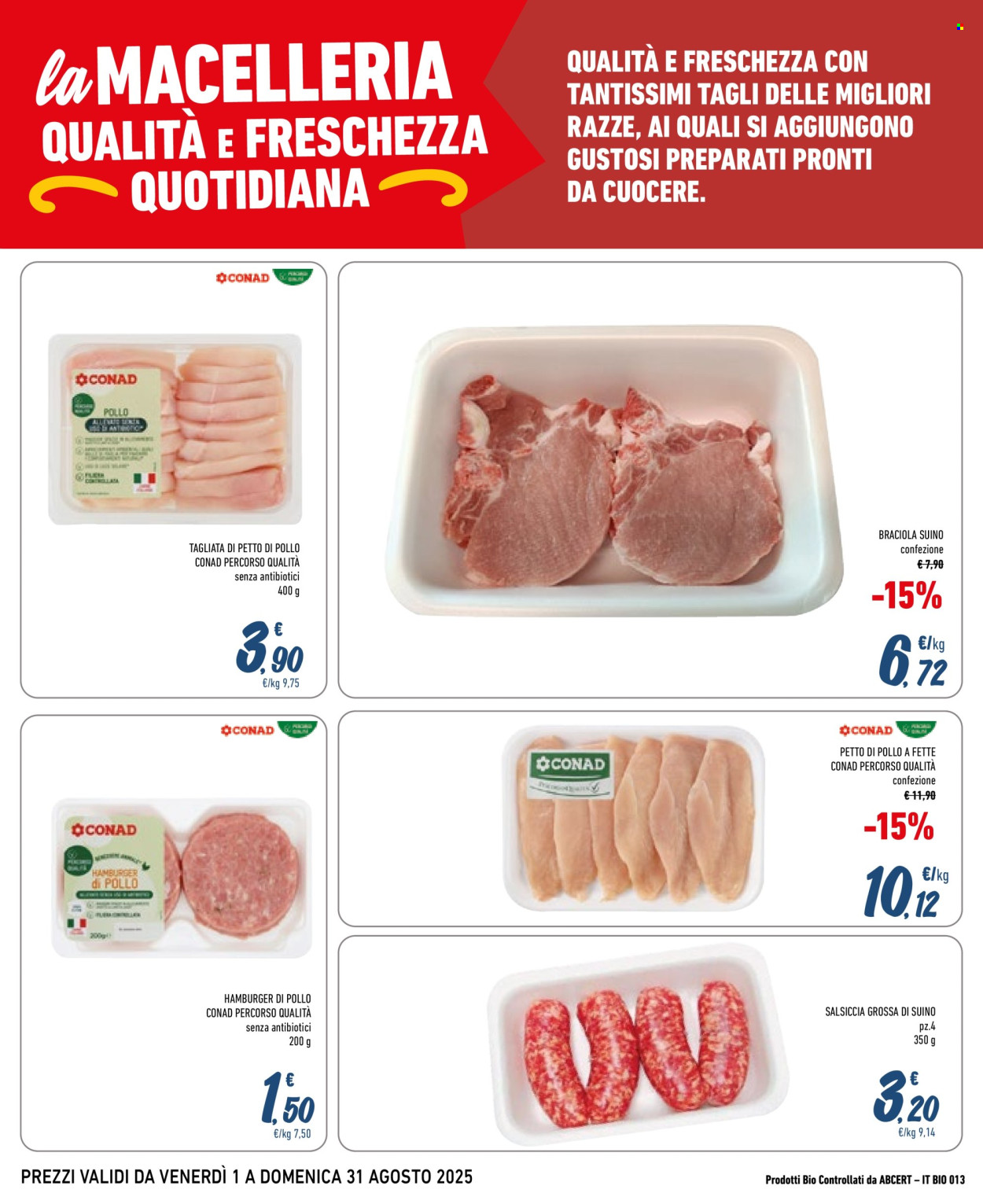 Volantino Conad City - 1/8/2025 - 31/8/2025. Pagina 4