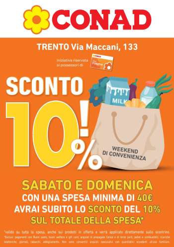 Volantino Conad - 9/8/2025 - 27/12/2025.
