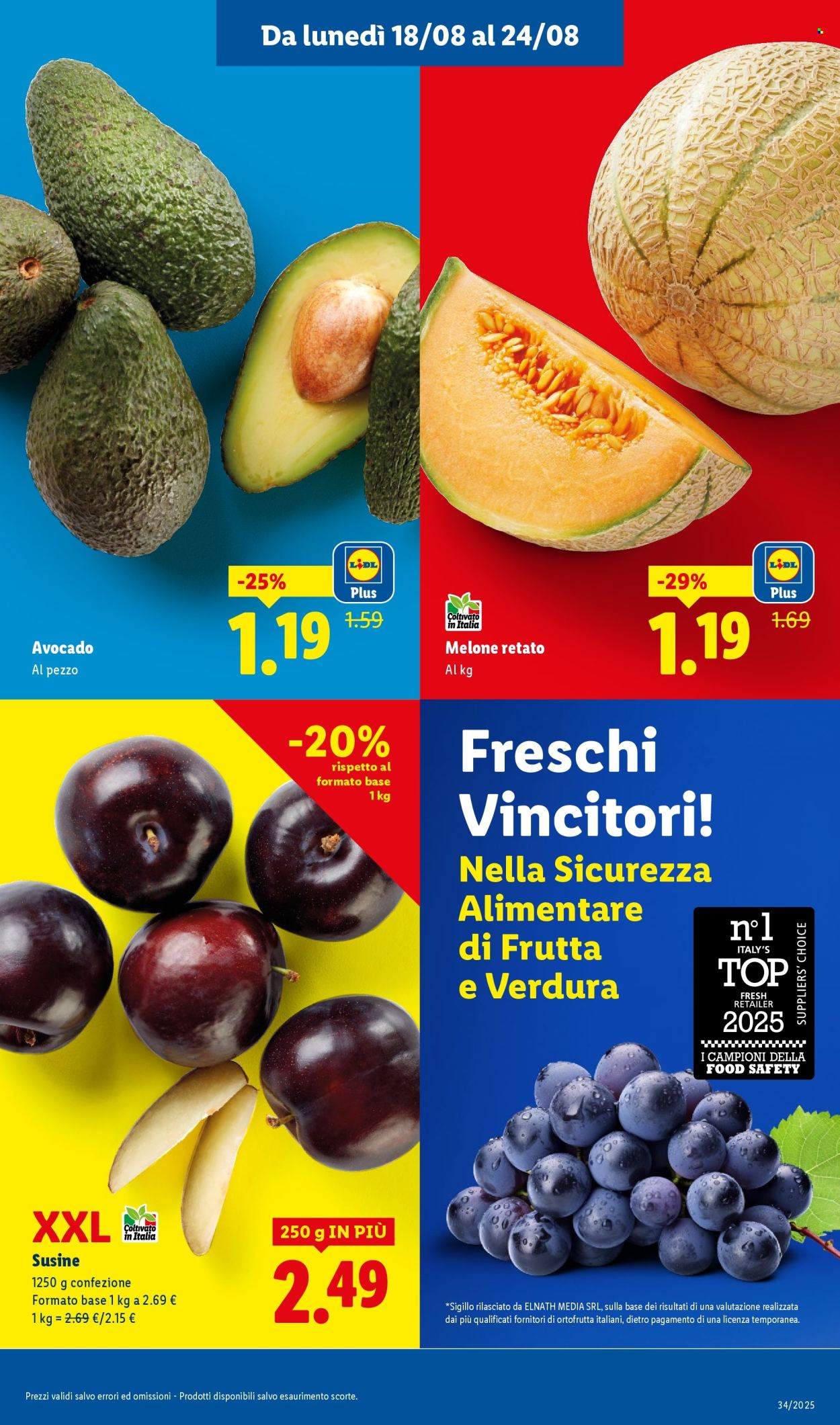Volantino Lidl - 18/8/2025 - 24/8/2025. Pagina 3