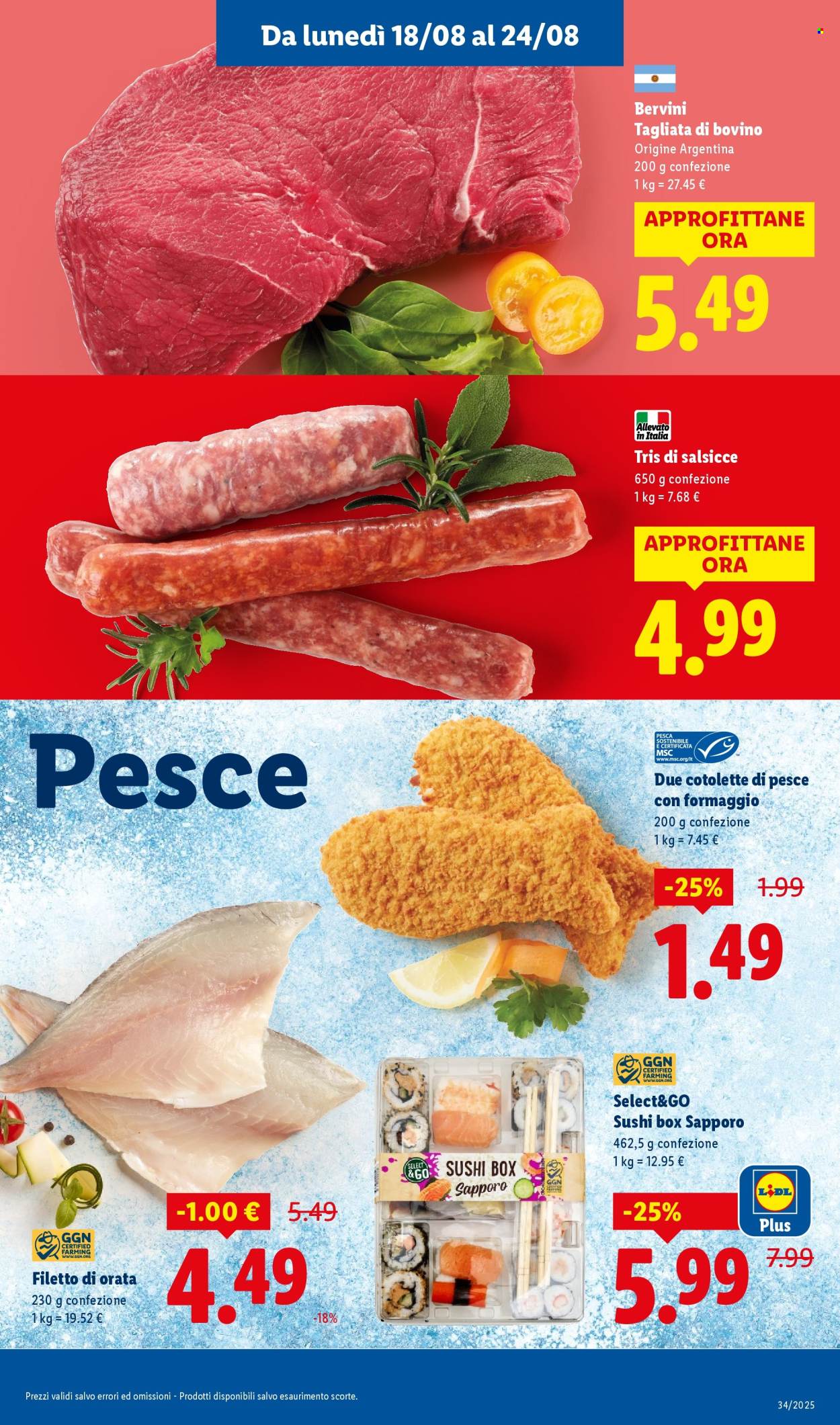 Volantino Lidl - 18/8/2025 - 24/8/2025. Pagina 5