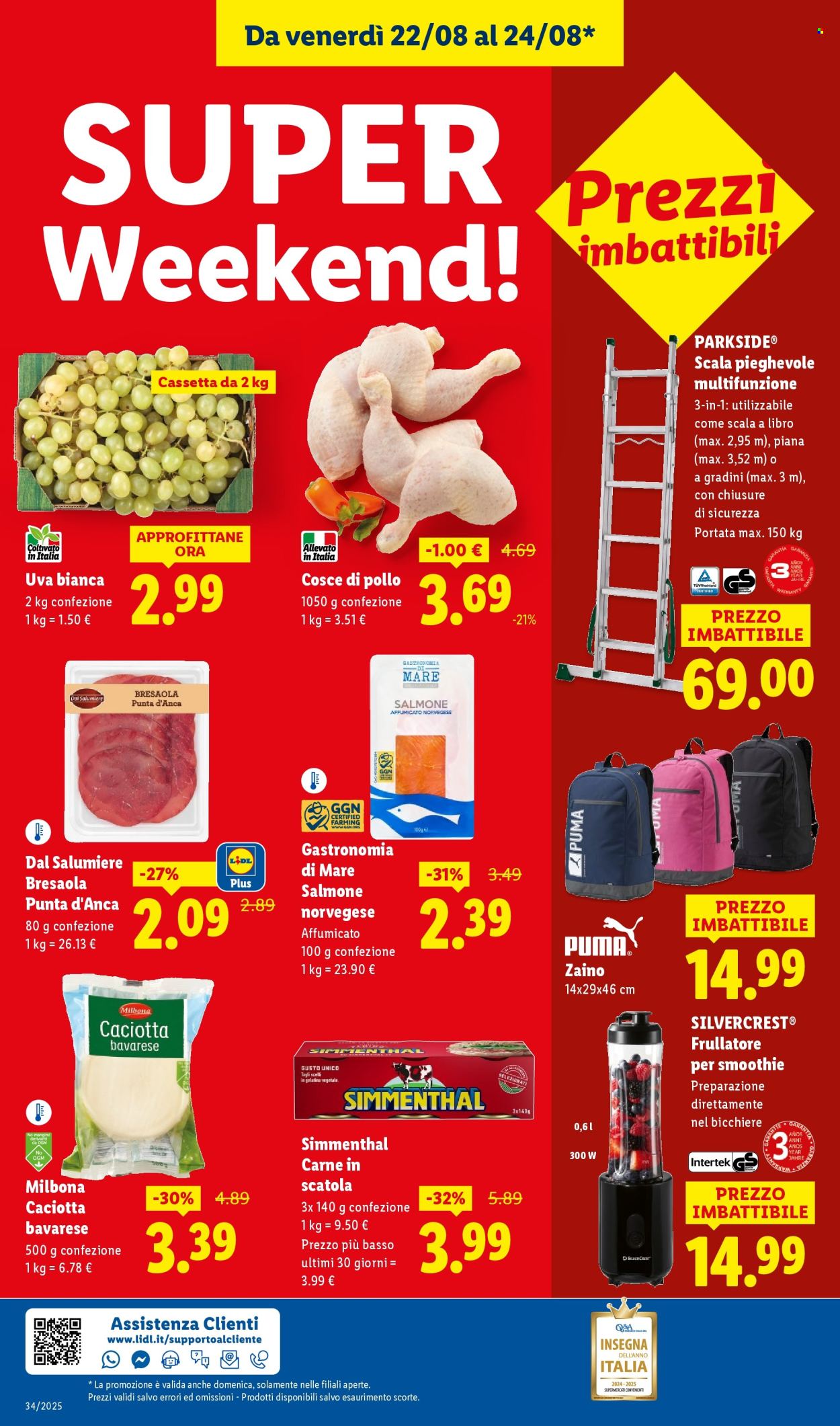 Volantino Lidl - 18/8/2025 - 24/8/2025. Pagina 50